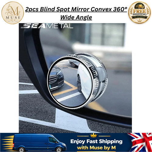 2pcs blind spot mirror convex - 2pcs,