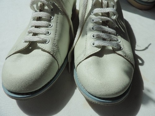 Size white leather - 7, amf