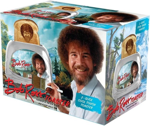 Uncanny bob ross toaster - toaster,