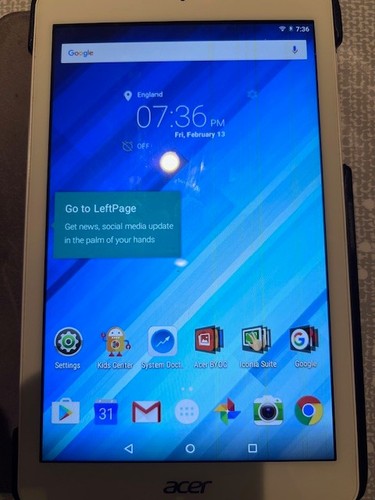 Acer iconia 850 working - acer, b1-850