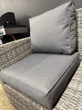 Grey garden cushion - garden,