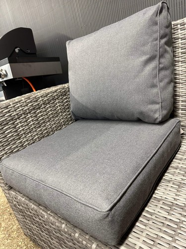 Grey garden cushion - grey,