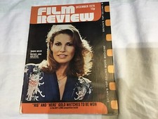 vintage Film review magazine , December 1976, Raquel Welch , Susan George Poster