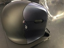 Evoluent Jacklo 4 Right Handed Wireless Vertical Mouse. Black/Blue/Silver.