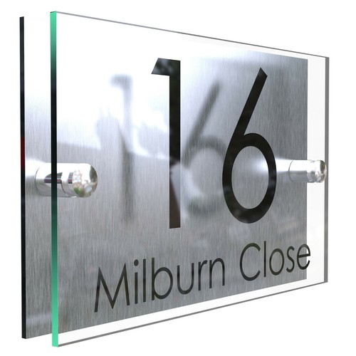 Contemporary house sign - house, /
