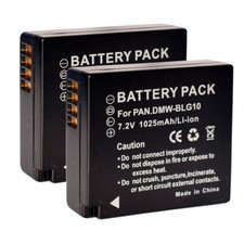 2Pack DMW-BLG10E Battery for