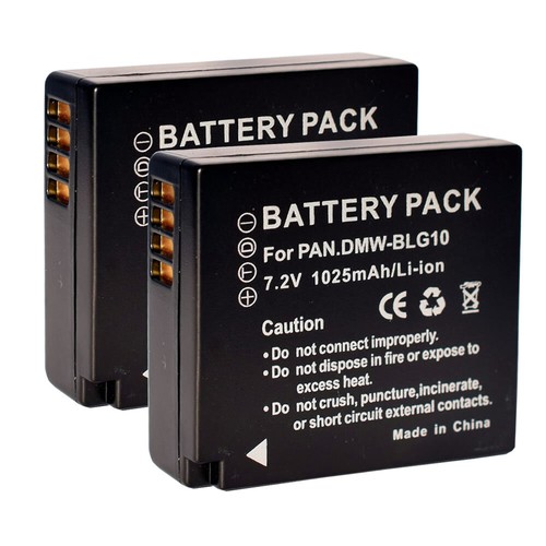 2pack dmw blg10e battery - dmw-blg10e,