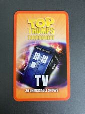 Top Trumps Tournament TV Pick Your own Music Trading Trump Card 