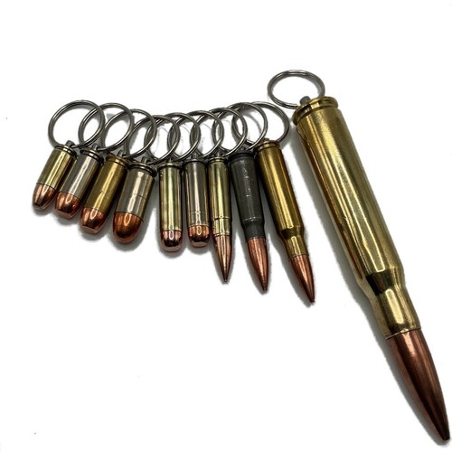 Bullet key chain pin - bullet,