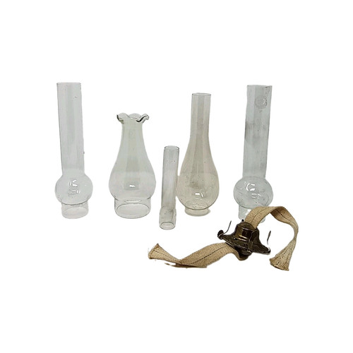 Antique oil lamp - lamp, s