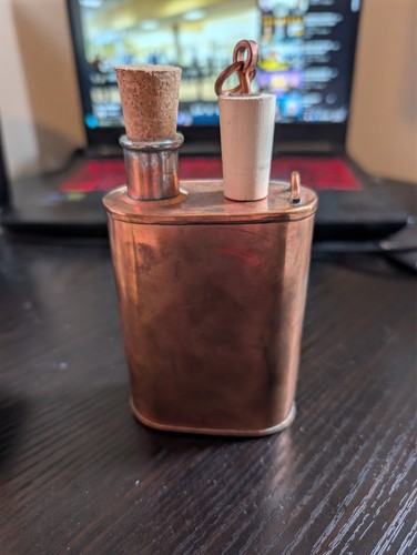 Jacob bromwell copper flask - copper,