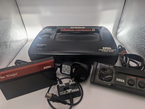 Sega master system console - sega,
