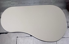 Cream Coffee Table With Black