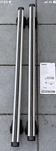 Thule 861 aero roof bars - thule, 120cm