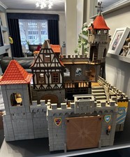 Playmobil 3666 Vintage Large Medieval Knights Castle & Instruction Manual