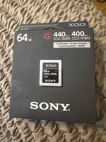 Sony xqd series gb - series, memory