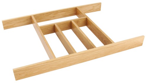 Kitchen drawer wooden cutlery - wooden,