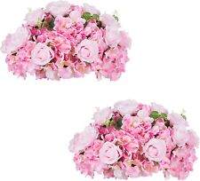 Wedding Flower Centerpieces 10 Pink Ball Boquet Arangements Table Decor 30-35cm