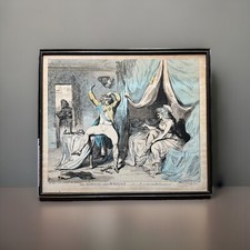 JAMES GILLRAY-Sunday Times Ltd Ed Satirical Print-THE MORNING AFTER MARRIAGE