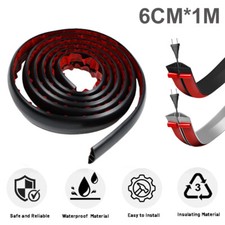 Heavy Duty Rubber Cable Protector-Protect wires and cable across the floor -1m