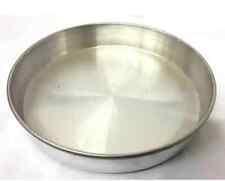 2x Aluminium Pizza Plate Aluminium Heavy Pizza Oven Plate Pan Catering 2'' Deep