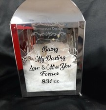 Personalised Graveside Candle