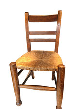 Child's Antique rush seated