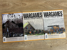WARGAMES MINIATURE TOY SOLDIERS & STRATEGY MAGAZINE x 3 ISSUES #113 115 130
