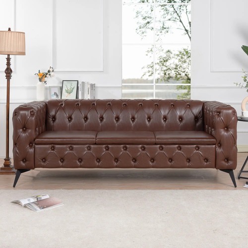 Traditional seater sofa - traditional, 3-seater
