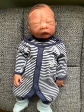 Full body silicone reborn baby doll used