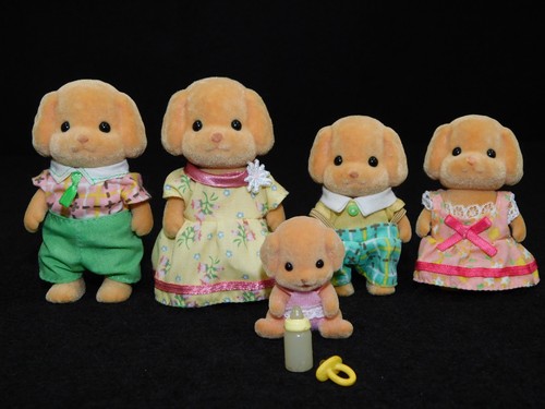 Sylvanian families toy poodle - families,