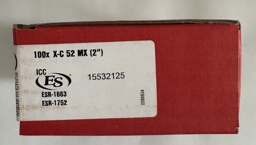 Hilti nails 52 mx - nails,