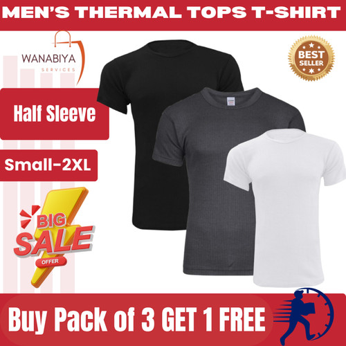 Packs mens thermal long - 1/2/3,