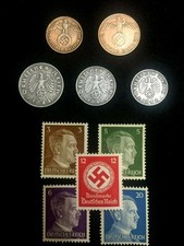 Rare WW2 German Coins & Stamps