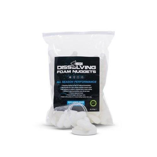 Nash dissolving foam - foam, nuggets