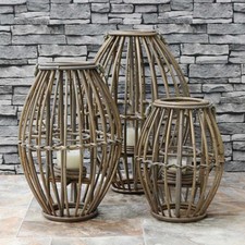Oval Rattan Rattan Wicker