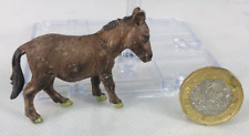 Toy Animal Donkey Brown Britains Farm Rare Old Action Figure Original ra