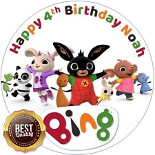 Bing Edible Cake Topper Personalized Icing Sheet or Wafer Paper