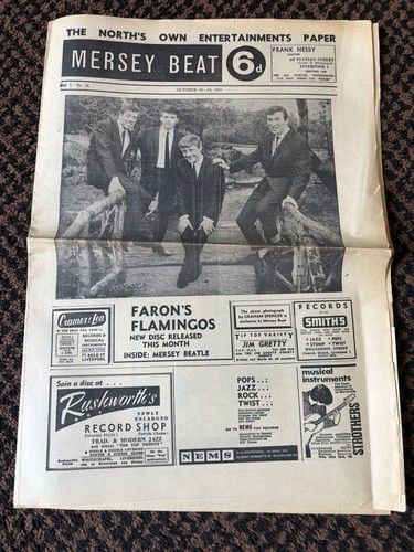 Original mersey beat newspaper - original,
