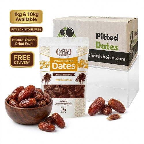 Pitted dates 1kg 10kg bulk - 1kg,
