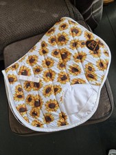 Sunflower Saddle Pad Numnah Size Cob