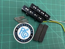 Matching set 4 String 60's Vintage Alnico 5 Jazz Bass Pickups