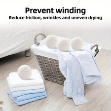 6PCS 5CM Reusable Wool Tumble