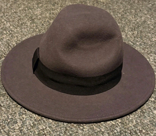 Men grey wool - wool, felt