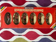Britains 7235 6 Black Watch Highlanders Toy Soldiers Figures  lot2