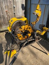 REMS GIGANT pipe threading machine 2.5" to 4" NB pipes 110v