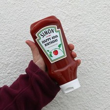 Personalised Spoof Ketchup