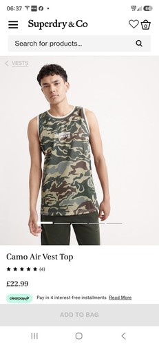 Superdy camo air - superdy, vest
