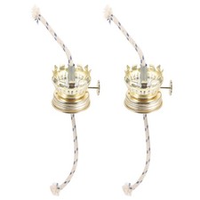 2 Count Oil Lamp Wicks Retro