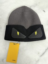 FENDI  EYES DESIGNER BEANIE HAT FOR MEN  ONE SIZE FREE DELIVERY  